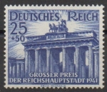 Michel Nr. 803, Galopprennen postfrisch.